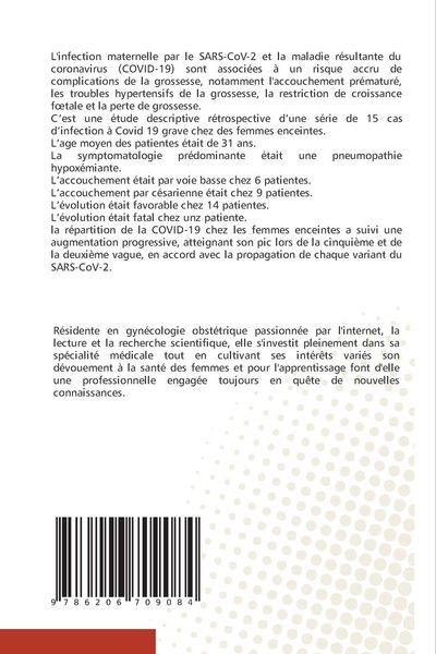 Produktbild: Des occurrences graves de l'infection COVID-19 l'hors de grossesse