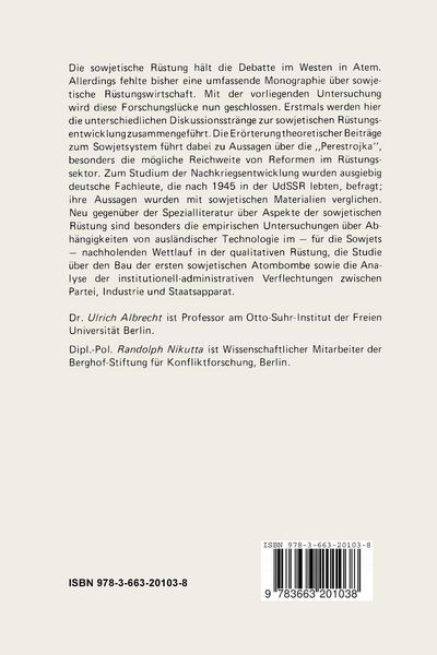 Produktbild: Die sowjetische R&uuml;stungsindustrie