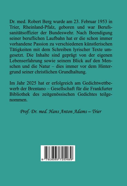 Produktbild: Gedichte die das Leben schreibt