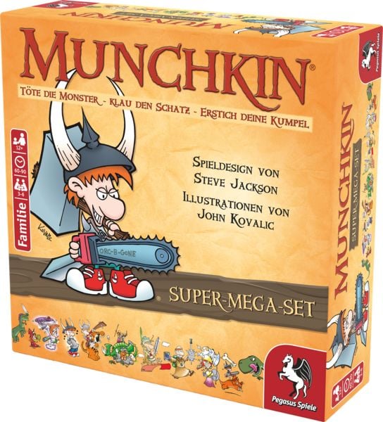 Produktbild: Munchkin Fantasy Super-Mega-Set