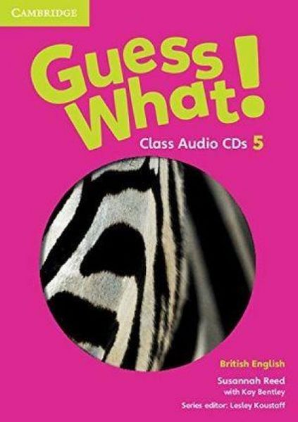 Produktbild: Reed, S: Guess What! Level 5 Class Audio CDs British English