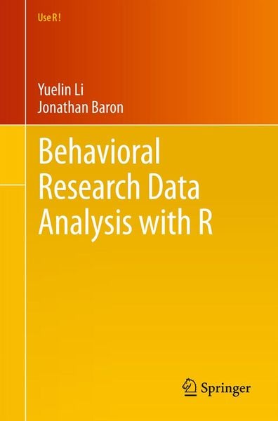 Produktbild: Behavioral Research Data Analysis with R