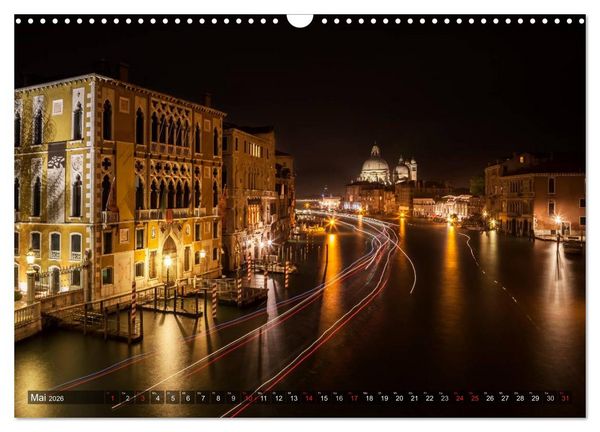 Produktbild: Leuchtendes Venedig (Wandkalender 2026 DIN A3 quer), CALVENDO Monatskalender