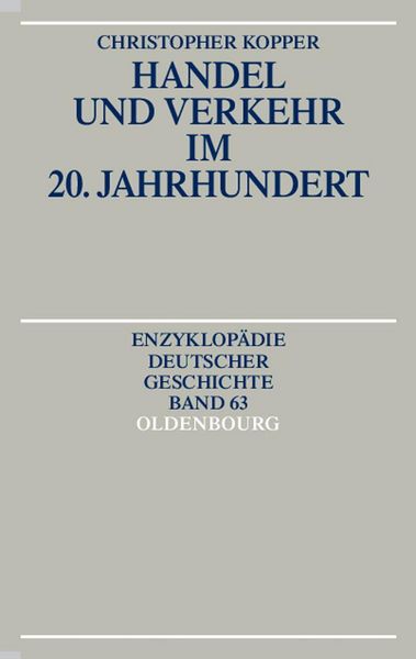 Produktbild: Handel und Verkehr im 20. Jahrhundert