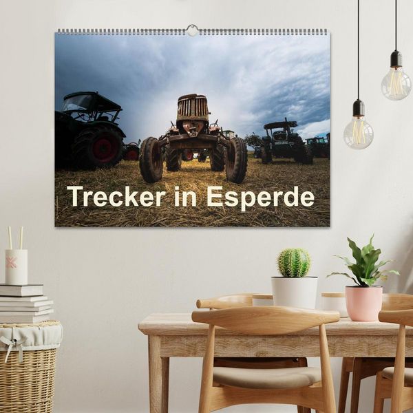 Produktbild: Treckertreff in Esperde (Wandkalender 2026 DIN A2 quer), CALVENDO Monatskalender