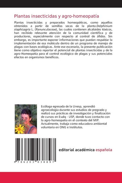 Produktbild: Plantas insecticidas y agro-homeopat&iacute;a