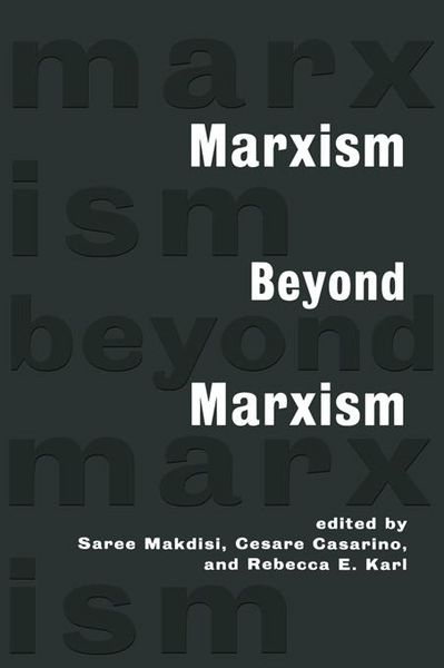 Produktbild: Marxism Beyond Marxism