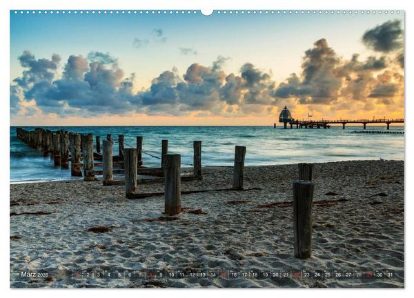 Produktbild: Stimmungsvolle Ostseek&uuml;ste 2026 (hochwertiger Premium Wandkalender 2026 DIN A2 quer), Kunstdruck in Hochglanz