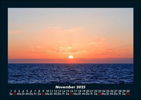 Produktbild: Sonnenunterg&auml;nge 2025 Fotokalender DIN A5