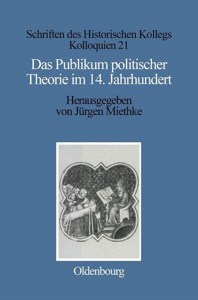 Produktbild: Das Publikum politischer Theorie im 14. Jahrhundert