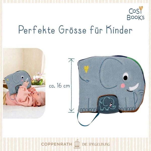 Produktbild: CosyBooks: Babys Spielbuch Kleiner Elefant
