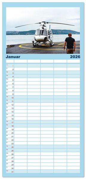 Produktbild: Familienplaner 2026 - Norwegen aus dem Hubschrauber - Luftaufnahmen und Panorama mit 5 Spalten (Wandkalender, 21 x 45 cm) CALVENDO