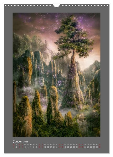 Produktbild: Yggdrasil - Der Baum des Lebens (Wandkalender 2026 DIN A3 hoch), CALVENDO Monatskalender