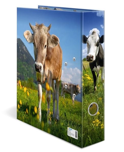 Produktbild: Herma Motiv-Ordner A4 Almkuh