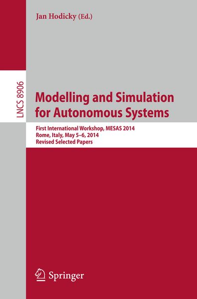 Produktbild: Modelling and Simulation for Autonomous Systems