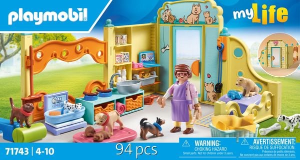 Produktbild: PLAYMOBIL 71743 Welpenhaus