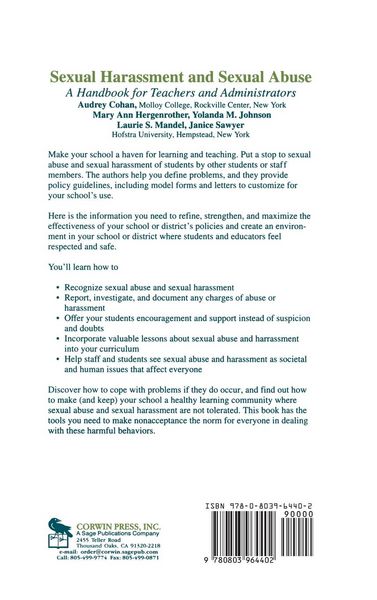 Produktbild: Sexual Harassment and Sexual Abuse