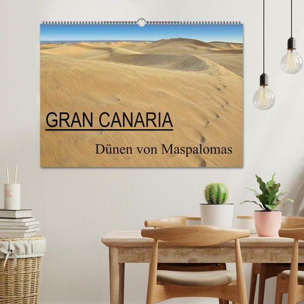 Produktbild: GRAN CANARIA/D&uuml;nen von Maspalomas (Wandkalender 2026 DIN A2 quer), CALVENDO Monatskalender