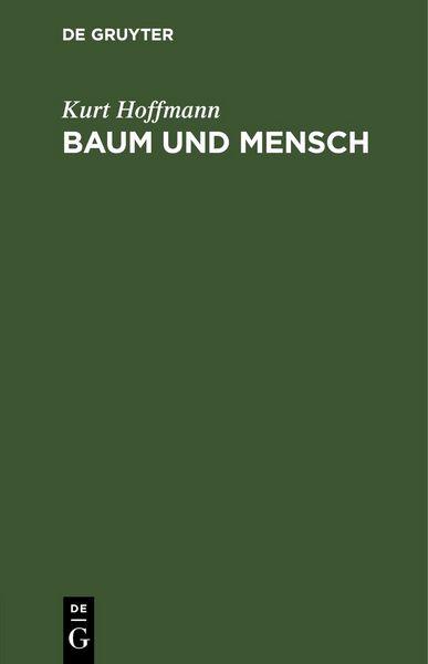 Produktbild: Baum und Mensch