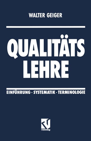 Produktbild: Qualit&auml;ts Lehre