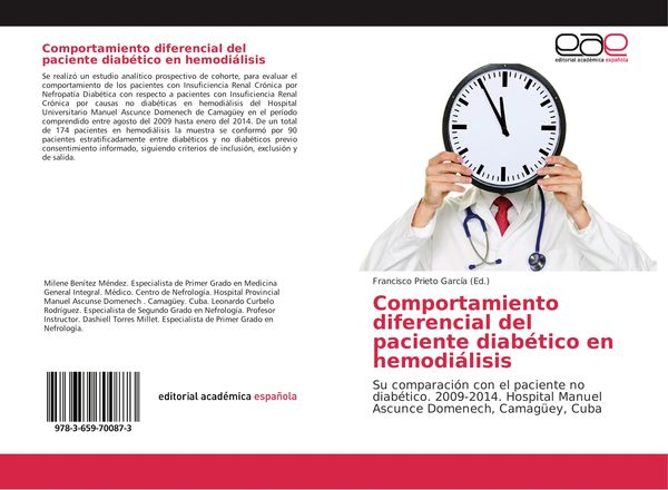 Produktbild: Comportamiento diferencial del paciente diab&eacute;tico en hemodi&aacute;lisis