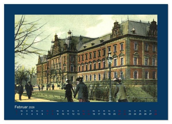 Produktbild: Lebendiges Hamburg von 1888 bis 1918 (Wandkalender 2026 DIN A4 quer), CALVENDO Monatskalender