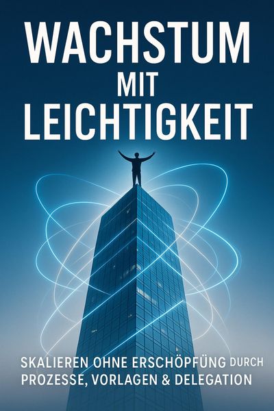 Produktbild: Wachstum mit Leichtigkeit: Skalieren ohne Ersch&ouml;pfung durch Prozesse, Vorlagen & Delegation