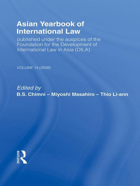 Produktbild: Asian Yearbook of International Law