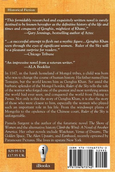 Produktbild: Ruler of the Sky, a Novel of Genghis Khan