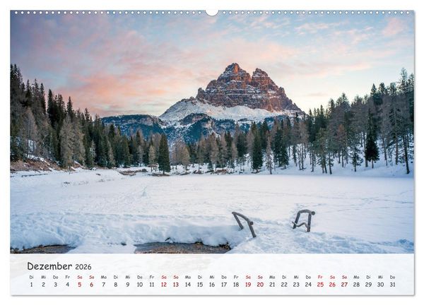 Produktbild: Italien - zwischen Dolomiten und Amalfik&uuml;ste (Wandkalender 2026 DIN A2 quer), CALVENDO Monatskalender