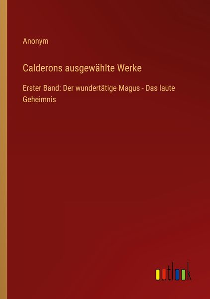 Produktbild: Calderons ausgew&auml;hlte Werke