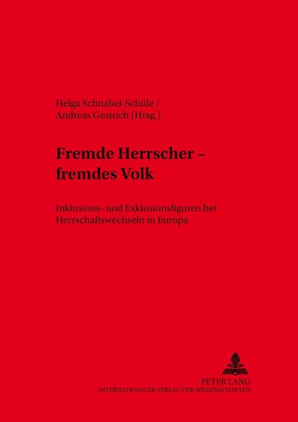 Produktbild: Fremde Herrscher &ndash; fremdes Volk