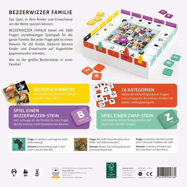 Produktbild: Bezzerwizzer Familie