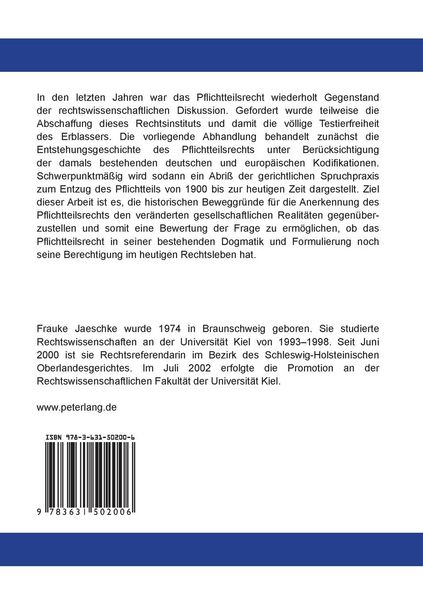 Produktbild: Pflichtteilsentzug &ndash; Historische Entstehung und Entwicklung unter dem BGB seit 1900