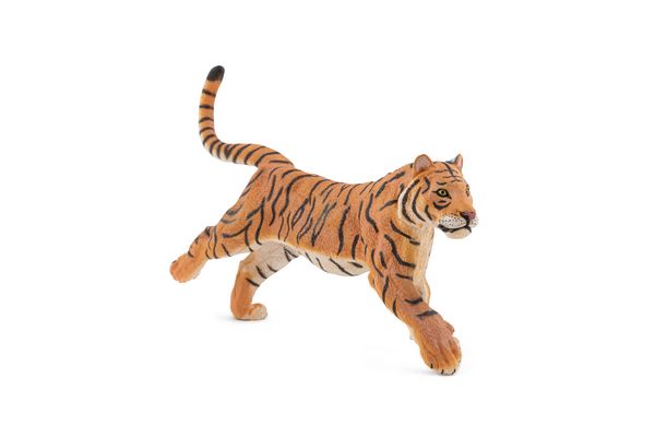 Produktbild: Papo Spielfigur Laufender Tiger orange/schwarz 7cm