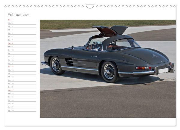 Produktbild: 300 SL Collectors Edition 2 (Wandkalender 2026 DIN A3 quer), CALVENDO Monatskalender