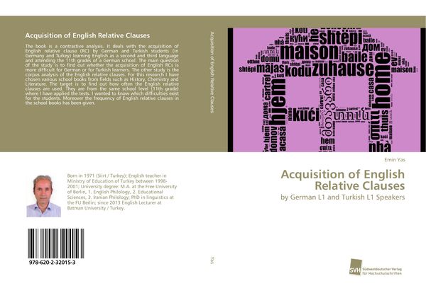 Produktbild: Acquisition of English Relative Clauses