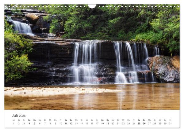 Produktbild: Wasserf&auml;lle - die sch&ouml;nsten Wasserf&auml;lle der Welt (Wandkalender 2026 DIN A3 quer), CALVENDO Monatskalender