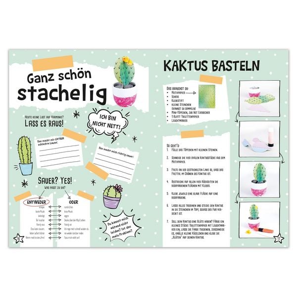 Produktbild: Mein Ideenbuch &ndash; mit Eintraglisten, Challenges und DIY-Ideen, inkl. Papiere und Doodle-Sticker