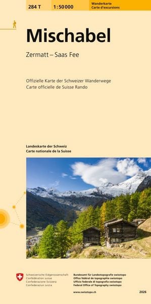 Produktbild: Swisstopo 1 : 50 000 Mischabel