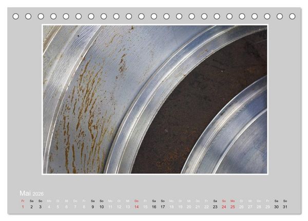 Produktbild: INDUSTRIE MAL ANDERS (Tischkalender 2026 DIN A5 quer), CALVENDO Monatskalender