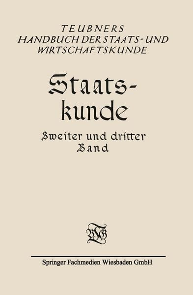 Produktbild: Staatskunde