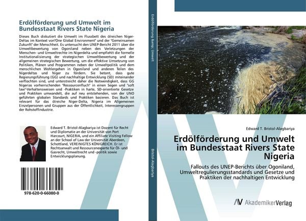 Produktbild: Erd&ouml;lf&ouml;rderung und Umwelt im Bundesstaat Rivers State Nigeria