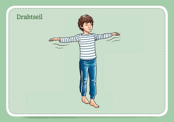 Produktbild: 30 Faszientraining-Bildkarten f&uuml;r Kinder