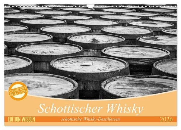 Produktbild: Schottischer Whisky (Wandkalender 2026 DIN A3 quer), CALVENDO Monatskalender