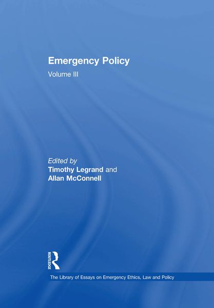 Produktbild: Emergency Policy