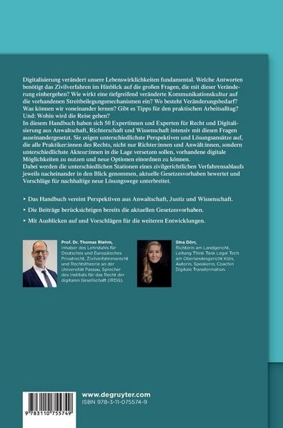 Produktbild: Digitalisierung und Zivilverfahren
