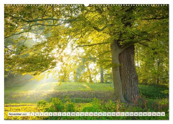 Produktbild: Willkommen im Saalekreis (hochwertiger Premium Wandkalender 2027 DIN A2 quer), Kunstdruck in Hochglanz