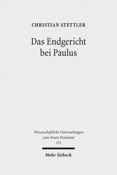 Produktbild: Das Endgericht bei Paulus