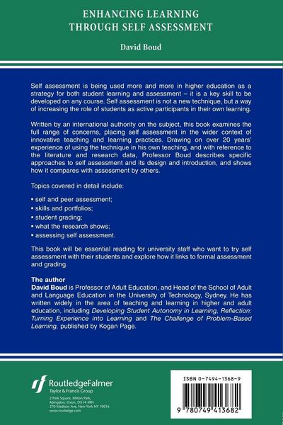 Produktbild: Enhancing Learning Through Self-assessment